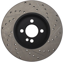 Laden Sie das Bild in den Galerie-Viewer, StopTech Slotted &amp; Drilled Sport Brake Rotor 07-13 Mini Cooper