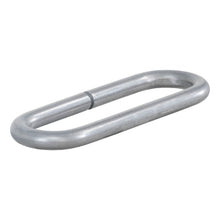 Carica l&#39;immagine nel visualizzatore di Gallery, Curt Raw Steel Weld-On Safety Chain Loop (10000lbs Capacity)