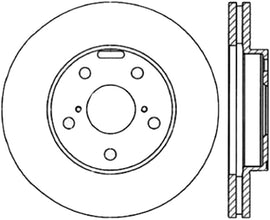 StopTech 92-98 Lexus SC 300 Sport Left Front Slotted Cryo Rotor