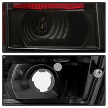 Carica l&#39;immagine nel visualizzatore di Gallery, Spyder 07-10 Jeep Grand Cherokee Light Bar LED Tail Lights - Black ALT-YD-JGC07V2-LB-BK
