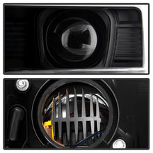 Carica l&#39;immagine nel visualizzatore di Gallery, Spyder Ford F-250/350/450 08-10 V2 High-Power LED Headlights-Switch Back-Black PRO-YD-FS08PL-SBLB-BK