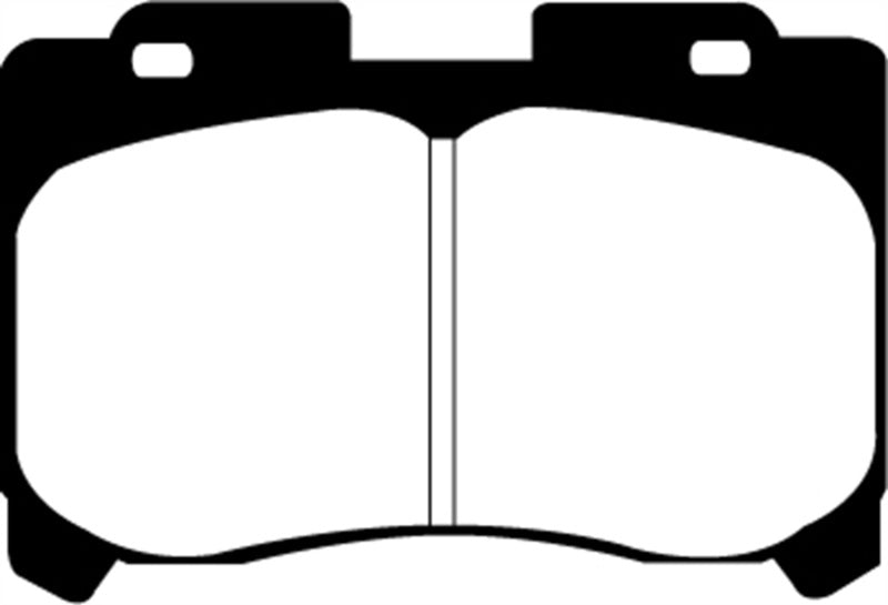 EBC 93-98 Toyota Supra 3.0 Twin Turbo Redstuff Front Brake Pads - 2to4wheels