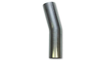 Charger l&#39;image dans la galerie, Vibrant 1.25in OD T304 SS 15 Deg Mandrel Bend 4in Leg Length (2in Centerline Radius)