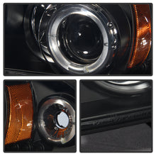 Laden Sie das Bild in den Galerie-Viewer, Spyder Dodge Dakota 97-04/Durango 98-03 1PC Projector Headlights LED Halo LED Blk PRO-YD-DDAK97-BK