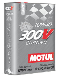 Motul 2L Synthetic-ester Racing Oil 300V CHRONO 10W40 - Single image 1