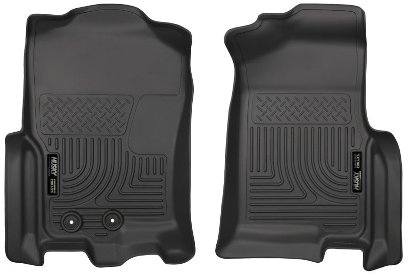 Husky Liners 2015 Ford Expedition/Lincoln Navigator WeatherBeater Front Black Floor Liners - 2to4wheels