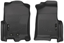 Carica l'immagine nel visualizzatore di Gallery, Husky Liners 2015 Ford Expedition/Lincoln Navigator WeatherBeater Front Black Floor Liners - 2to4wheels