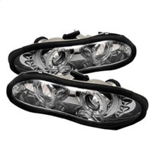 Laden Sie das Bild in den Galerie-Viewer, Spyder Chevy Camaro 98-02 Projector Headlights LED Halo LED Chrm - Low H1 PRO-YD-CCAM98-HL-C