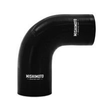 गैलरी व्यूवर में इमेज लोड करें, Mishimoto Silicone Reducer Coupler 90 Degree 3in to 3.25in - Black