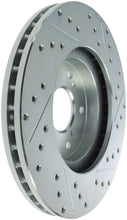 Laden Sie das Bild in den Galerie-Viewer, StopTech Select Sport 99-08 Acura TL (STD Caliper) / 01-03 CL Slotted and Drilled Right Front Rotor