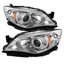 Laden Sie das Bild in den Galerie-Viewer, Xtune Subaru Impreza Wrx 08-14 Halogen Models Only Headlights Chrome HD-JH-SI08-AM-C