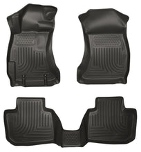 Laden Sie das Bild in den Galerie-Viewer, Husky Liners 10-12 Subaru Legacy/Outback WeatherBeater Combo Black Floor Liners