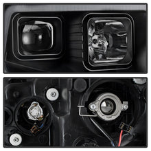 Laden Sie das Bild in den Galerie-Viewer, xTune 14-17? Toyota Tundra DRL LED Light Bar Proj Headlights - Black Smoke (PRO-JH-TTU14-LB-BSM)