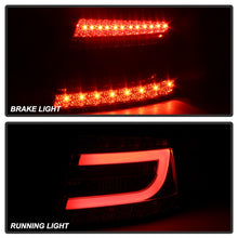Carica l&#39;immagine nel visualizzatore di Gallery, Spyder Audi A6 05-08 4Dr Sedan Only Light Bar LED Tail Lights Smke ALT-YD-AA605V2-LBLED-SM