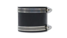 Carica l&#39;immagine nel visualizzatore di Gallery, Vibrant Non Reinforced Silicone Sleeve Coupling 3in I.D. x 3in long BLACK incl 2 SS Worm Gear Clamps