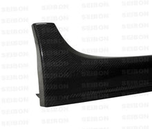 गैलरी व्यूवर में इमेज लोड करें, Seibon 08-09 Mitsubishi Evo X OEM-style Carbon Fiber Side Skirts