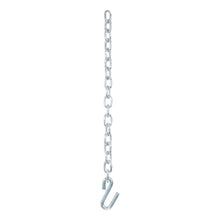 Load image into Gallery viewer, Curt 27in Safety Chain w/1 S-Hook (7000lbs Clear Zinc)