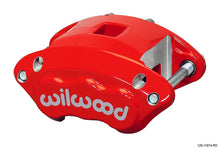 गैलरी व्यूवर में इमेज लोड करें, Wilwood Caliper-D154-Red 1.12/1.12in Pistons 1.04in Disc