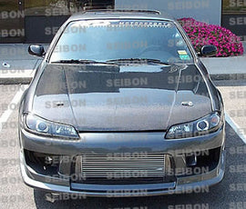 Seibon 99-01 Nissan S15 OEM Carbon Fiber Hood - 2to4wheels