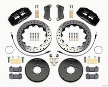 Carica l&#39;immagine nel visualizzatore di Gallery, Wilwood Dynapro 6 Front Hat Kit 12.88in Drilled 2005-Up Mazda 3 w/ Lines