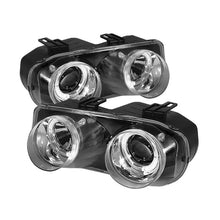 Carica l&#39;immagine nel visualizzatore di Gallery, Spyder Acura Integra 94-97 Projector Headlights LED Halo -Chrome High H1 Low 9006 PRO-YD-AI94-HL-C