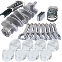 Laden Sie das Bild in den Galerie-Viewer, Eagle Ford 4.6L 4-Valve Heads Rotating Assembly Kit with 5.933in H-Beam - +.020 Bore