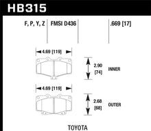 Carica l'immagine nel visualizzatore di Gallery, Hawk LTS Street Brake Pads