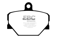 Carica l&#39;immagine nel visualizzatore di Gallery, EBC 08+ Smart Fortwo 1.0 Greenstuff Front Brake Pads