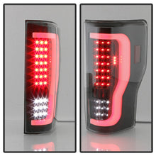 Carica l&#39;immagine nel visualizzatore di Gallery, xTune 17-18 Ford F-250 Super Duty (Excl LED Models) LED Tail Lights - Black (ALT-ON-FS17-LBLED-BK)