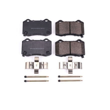 Laden Sie das Bild in den Galerie-Viewer, Power Stop 04-07 Cadillac CTS Rear Z17 Evolution Ceramic Brake Pads w/Hardware