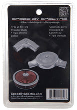 Charger l&#39;image dans la galerie, Spectre Air Cleaner Nut Low Profile (Fits 1/4in.-20 Threading) - Chrome