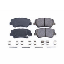 Cargar imagen en el visor de la galería, Power Stop 11-16 Hyundai Elantra Front Z17 Evolution Ceramic Brake Pads w/Hardware