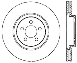 StopTech Drilled Sport Brake Rotor