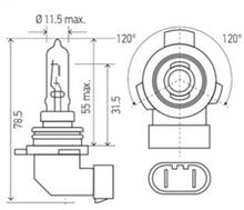 गैलरी व्यूवर में इमेज लोड करें, Hella Bulb 9012LL/HIR2 12V 55W PX22d