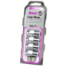 Laden Sie das Bild in den Galerie-Viewer, McGard Hex Lug Nut (Reg. Shank - .746in.) 1/2-20 / 13/16 Hex / 1.65in. Length (4-Pack) - Chrome