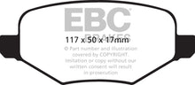 गैलरी व्यूवर में इमेज लोड करें, EBC 11+ Ford Explorer 2.0 Turbo 2WD Greenstuff Rear Brake Pads