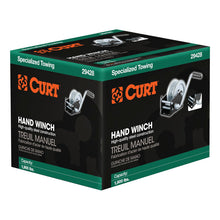 Carica l&#39;immagine nel visualizzatore di Gallery, Curt Hand Winch (1900lbs 8in Handle)