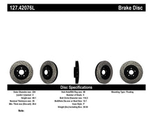Laden Sie das Bild in den Galerie-Viewer, StopTech Slotted &amp; Drilled Sport Brake Rotor