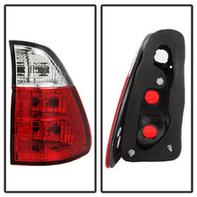 Laden Sie das Bild in den Galerie-Viewer, Spyder BMW E53 X5 00-06 4PCS Euro Style Tail Lights- Red Clear ALT-YD-BE5300-RC