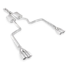 Carica l'immagine nel visualizzatore di Gallery, Stainless Works 2008-14 Challenger 3in Catback X-Pipe Chambered Mufflers 3-1/2in Tips