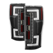 Cargar imagen en el visor de la galería, Spyder 17-18 Ford F-250 SD (w/Blind Spot Sensor) LED Tail Lights - Blk (ALT-YD-FS17BS-LED-BK)
