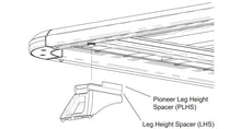 गैलरी व्यूवर में इमेज लोड करें, Rhino-Rack Pioneer Leg Height Spacer - Pair