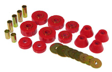 Carica l&#39;immagine nel visualizzatore di Gallery, Prothane 67-72 Chevy C10 Body Mount Kit - Red