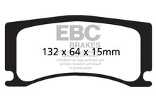 Laden Sie das Bild in den Galerie-Viewer, EBC 08-09 Jaguar XKR 4.2 Supercharged (Portfolio) Yellowstuff Rear Brake Pads