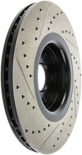 Carica l&#39;immagine nel visualizzatore di Gallery, StopTech 14+ Ford Focus ST w/ 335mm Brakes Front Left Slotted &amp; Drilled Rotor