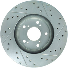 Laden Sie das Bild in den Galerie-Viewer, StopTech Select Sport 99-08 Acura TL (STD Caliper) / 01-03 CL Slotted and Drilled Right Front Rotor