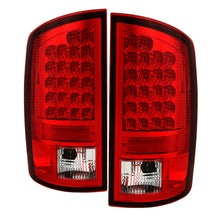 गैलरी व्यूवर में इमेज लोड करें, Spyder Dodge Ram 02-06 1500/Ram 2500/3500 03-06 LED Tail Light Red Clear ALT-YD-DRAM02-LED-RC