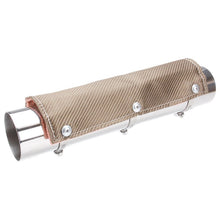 Charger l&#39;image dans la galerie, DEI Pipe Shield 6in w x 3ft - w/ Stainless Steel Clamps - Titanium