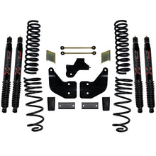गैलरी व्यूवर में इमेज लोड करें, Skyjacker 19+ Dodge Ram 2500 Diesel 4WD 4 in. Suspension Lift System w/ Black Shock Absorbers