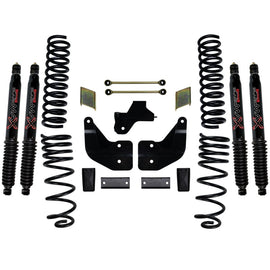 Skyjacker 19+ Dodge Ram 2500 Diesel 4WD 4 in. Suspension Lift System w/ Black Shock Absorbers